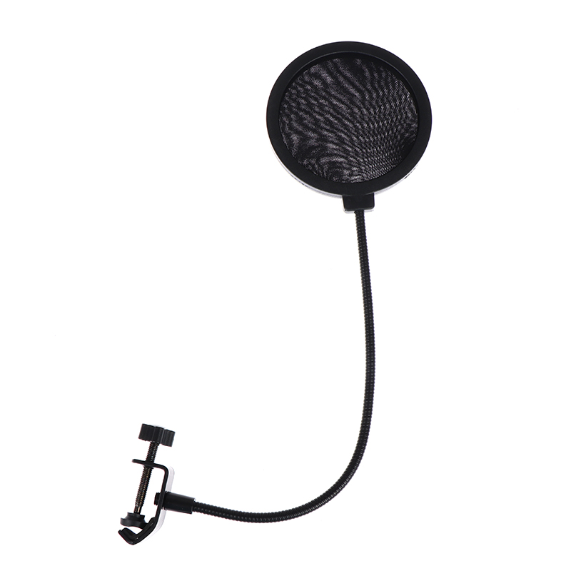 Ribbon Microphone - 1 Adet Mikrofon Pop Filte Çift
