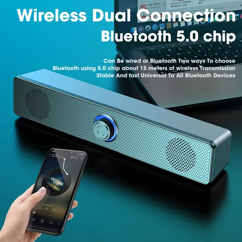 Full Range Speaker - Bluetooth 5.0 4D surround ses çubuğu