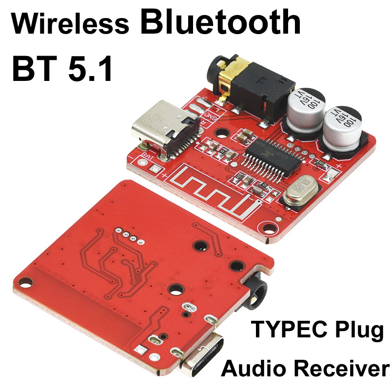 Diy Speaker - TİP-C DIY Kablosuz Bluetooth Ses Alıcısı