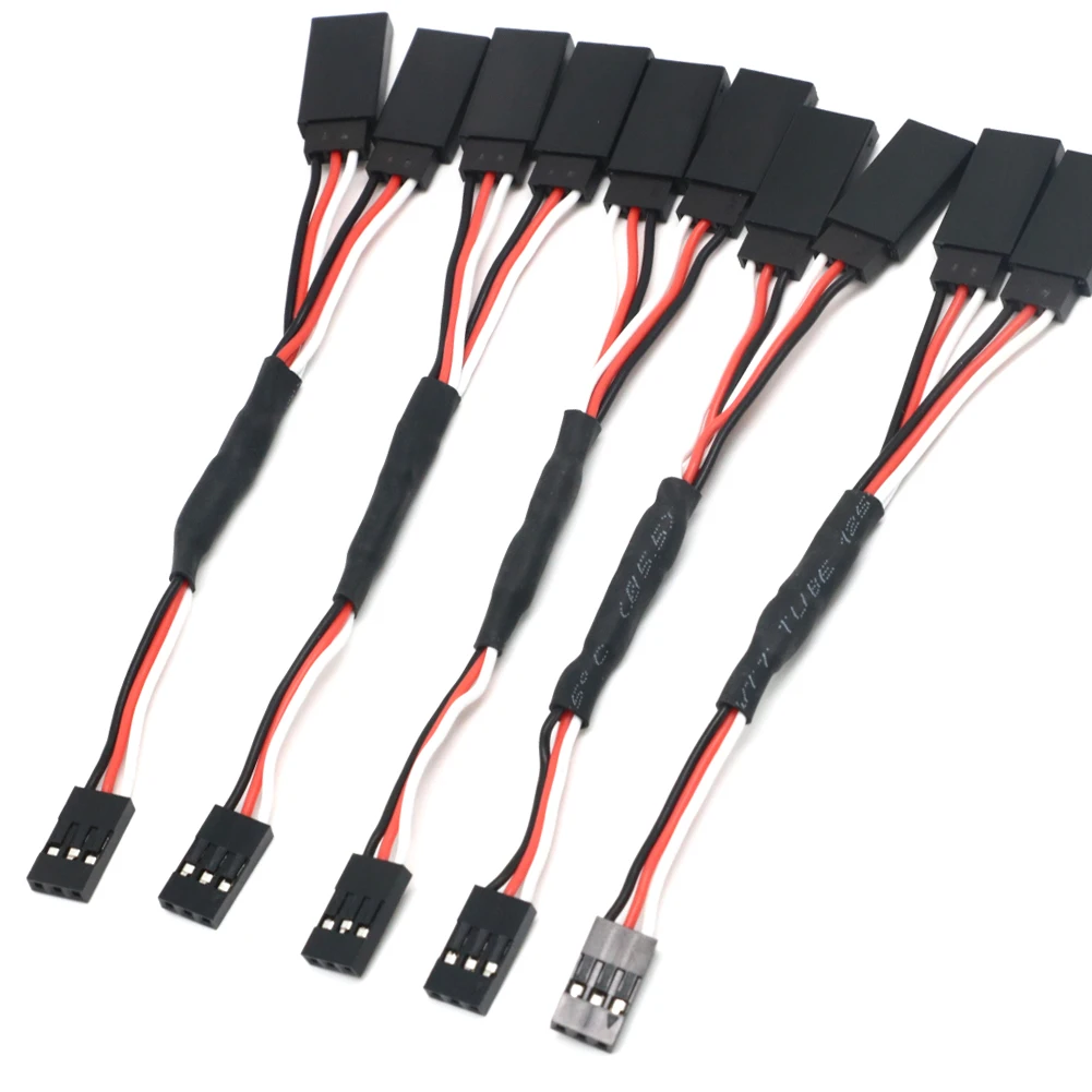 Rca Cable - 5 adet_100/150/200/300/500 mm RC Servo Y