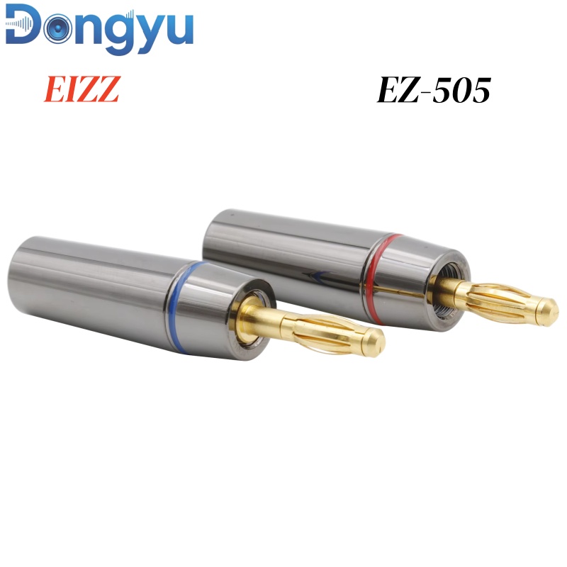 Banana Plug - EIZZ EZ-505 Altın Kaplama Saf Bakır