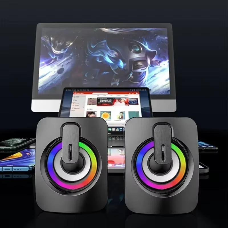 Speaker Wire - Bilgisayar Hoparlörleri, HIFI Stereo, USB Bağlantılı,