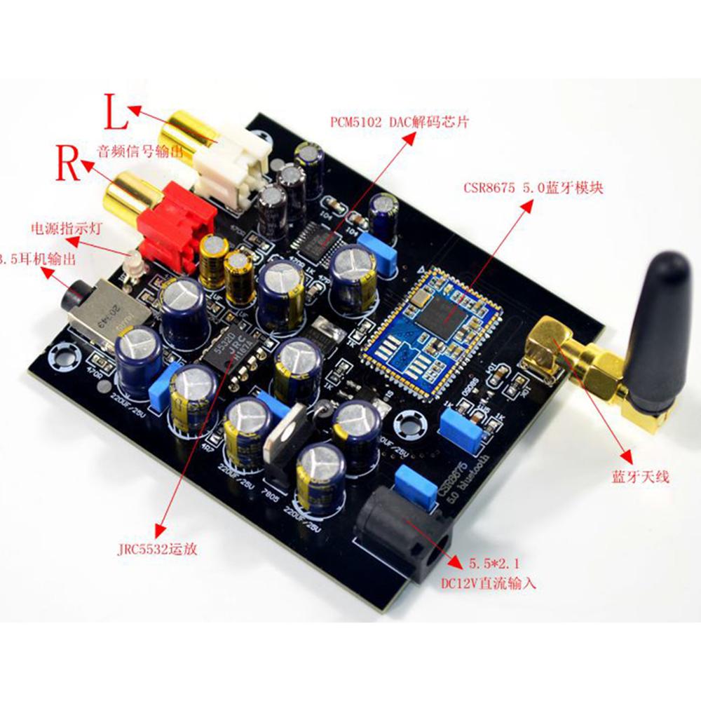 CSR8675 PCM5102 DAC çözme 5.0  - Pcm5102 incelemesi ve fiyatı