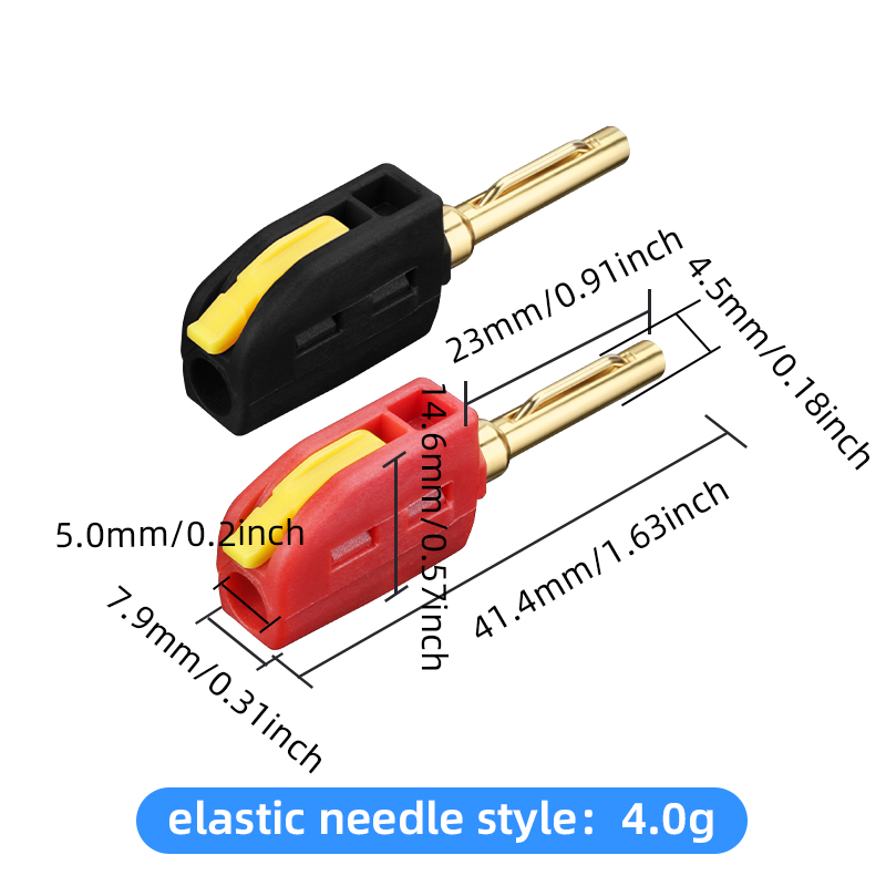4 mm Yaylı Pimli Muz Tipi Konn - Speaker Wire incelemesi ve fiyatı
