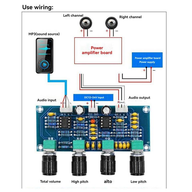 BNVN-2X XH-A901 Tiz, Bas, Ses  - Volume Control Board incelemesi ve fiyatı