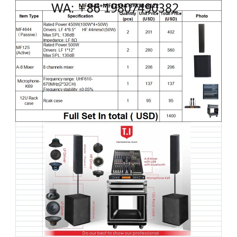 Çift 15 İnç İki Yönlü Taşınabi - Full Range Speaker incelemesi ve fiyatı