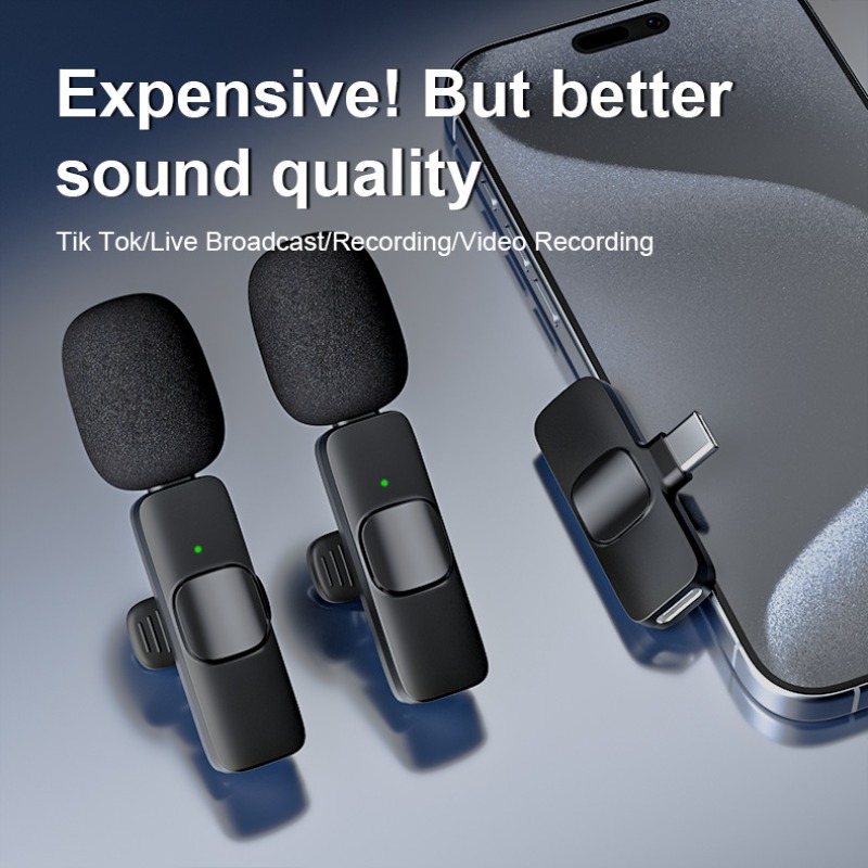 Kablosuz Yaka Mikrofonu, 2.4G, - Condenser Microphone Kit incelemesi ve fiyatı