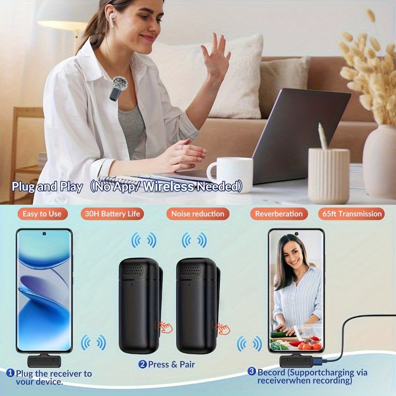 Şarj Kutulu Kablosuz Yaka Mikr - Microphone Capsule incelemesi ve fiyatı
