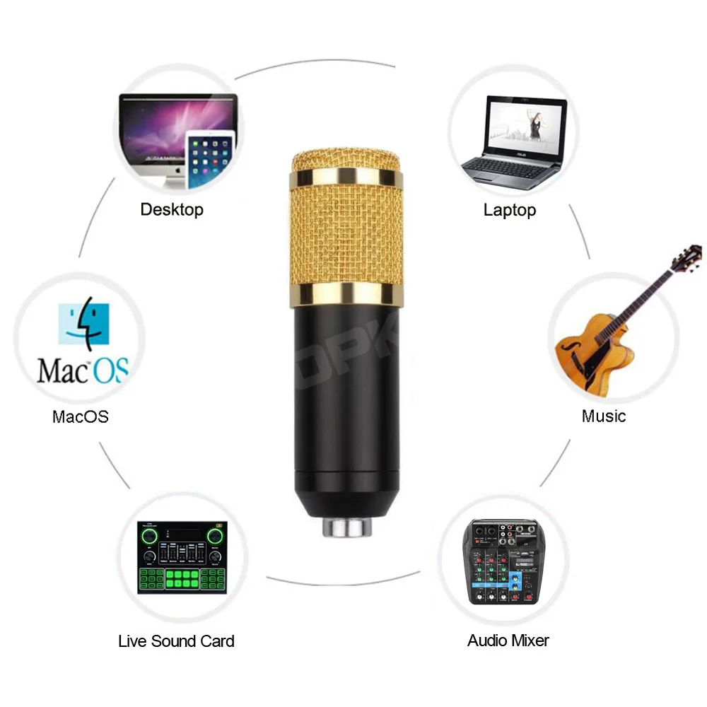 Woopker profesyonel kondenser  - Condenser Microphone Kit incelemesi ve fiyatı