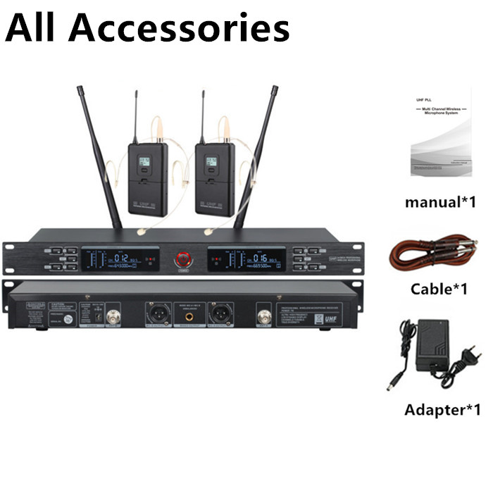 640-690MHz UR-2000-H Çift Kana - Ribbon Microphone incelemesi ve fiyatı