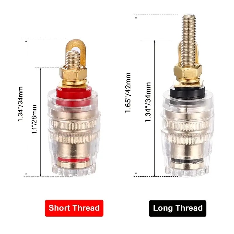 2/4 Adet 4mm Muz Soket Altın K - Banana Plug incelemesi ve fiyatı