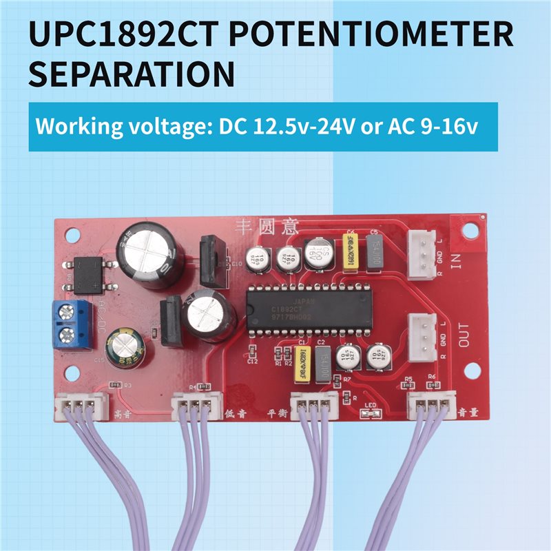 A92Z UPC1892 HIFI Stereo Pream - Volume Control Board incelemesi ve fiyatı
