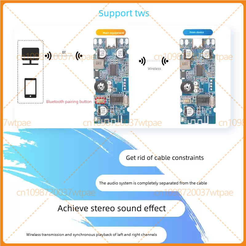 2 adet BDM0 Bluetooth 5.0 Ampl - Volume Control Board incelemesi ve fiyatı