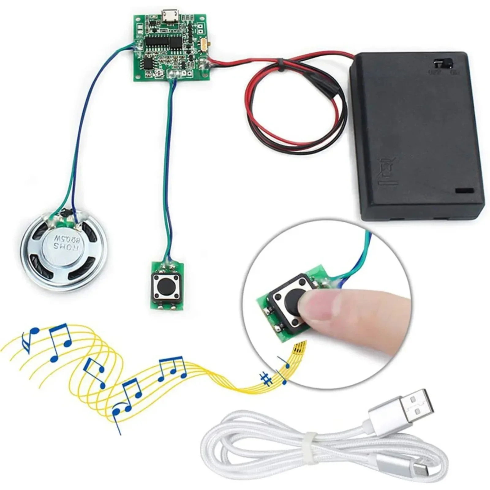 DIYmall Kaydedilebilir 8M MP3  - Diy Speaker incelemesi ve fiyatı