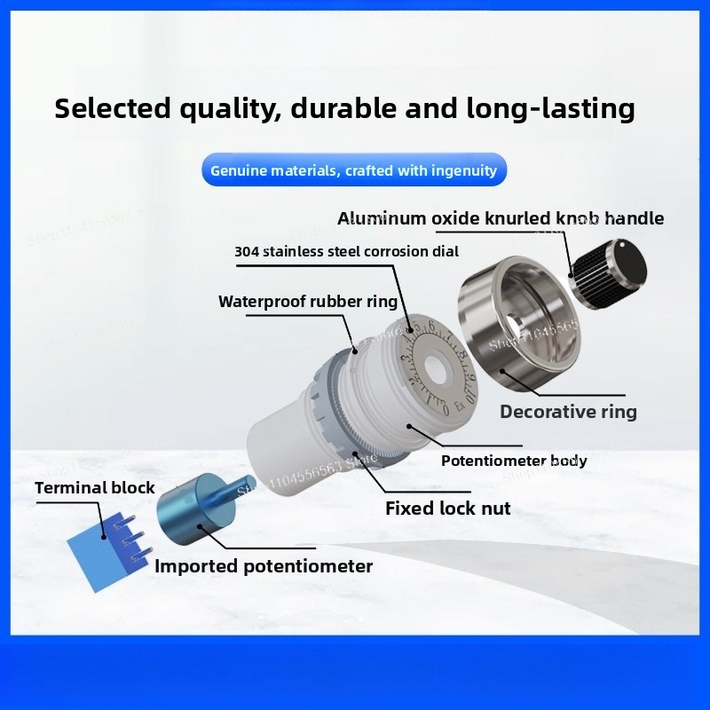 8055S Patlamaya ve Toza Dayanı - Potentiometer 10K incelemesi ve fiyatı