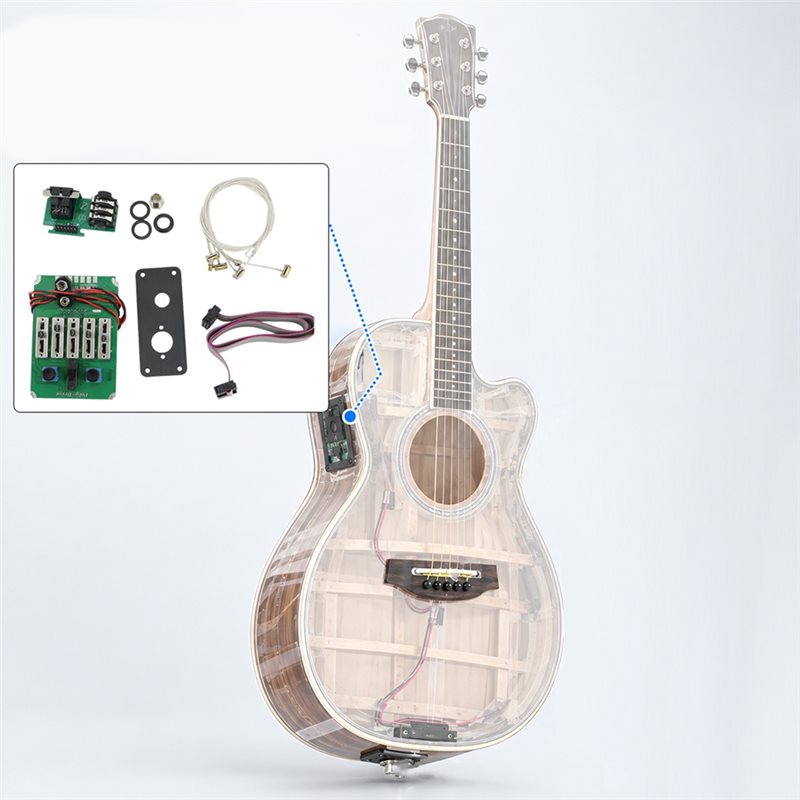 CGDS-Piezo 5 Bantlı EQ Akustik - Passive Preamp incelemesi ve fiyatı