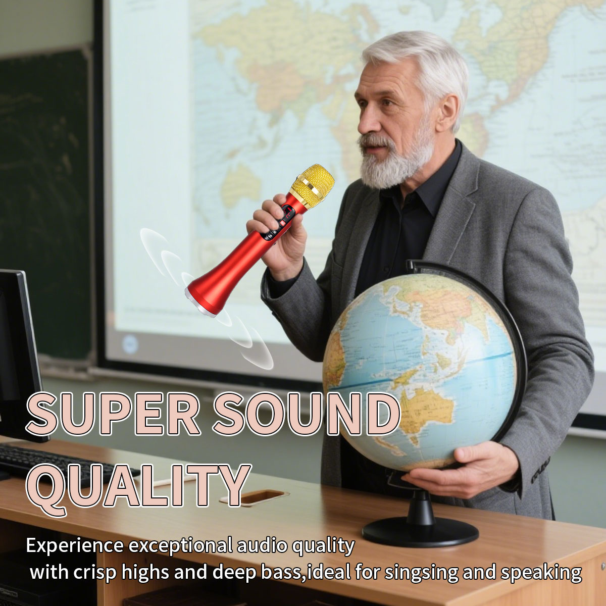 1 Adet 28cm 25W/Adet Karaoke M - Condenser Microphone Kit incelemesi ve fiyatı