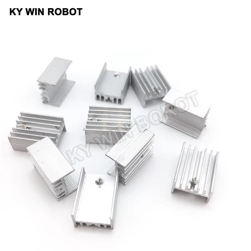 10 adet Alüminyum TO-220 Soğut - Heatsink Aluminum incelemesi ve fiyatı